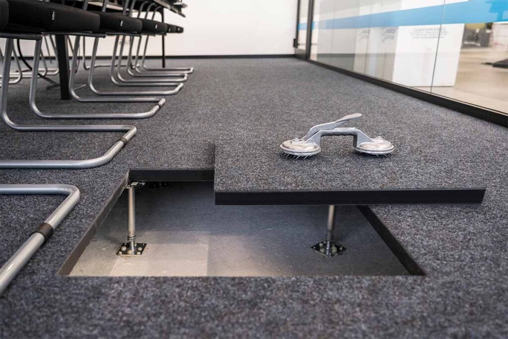 Floor Finishes (Raised Floor, Carpet, LVT, SPC)