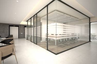 OFFICE GLASS PARTITION